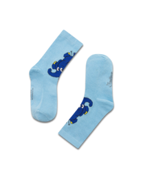 koaa – Der Elefant "Fußstand" – Socks blue