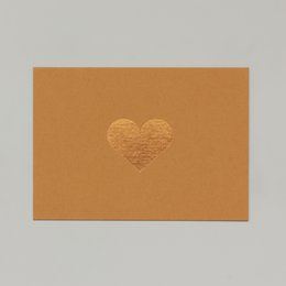 Hjertekort - Guld