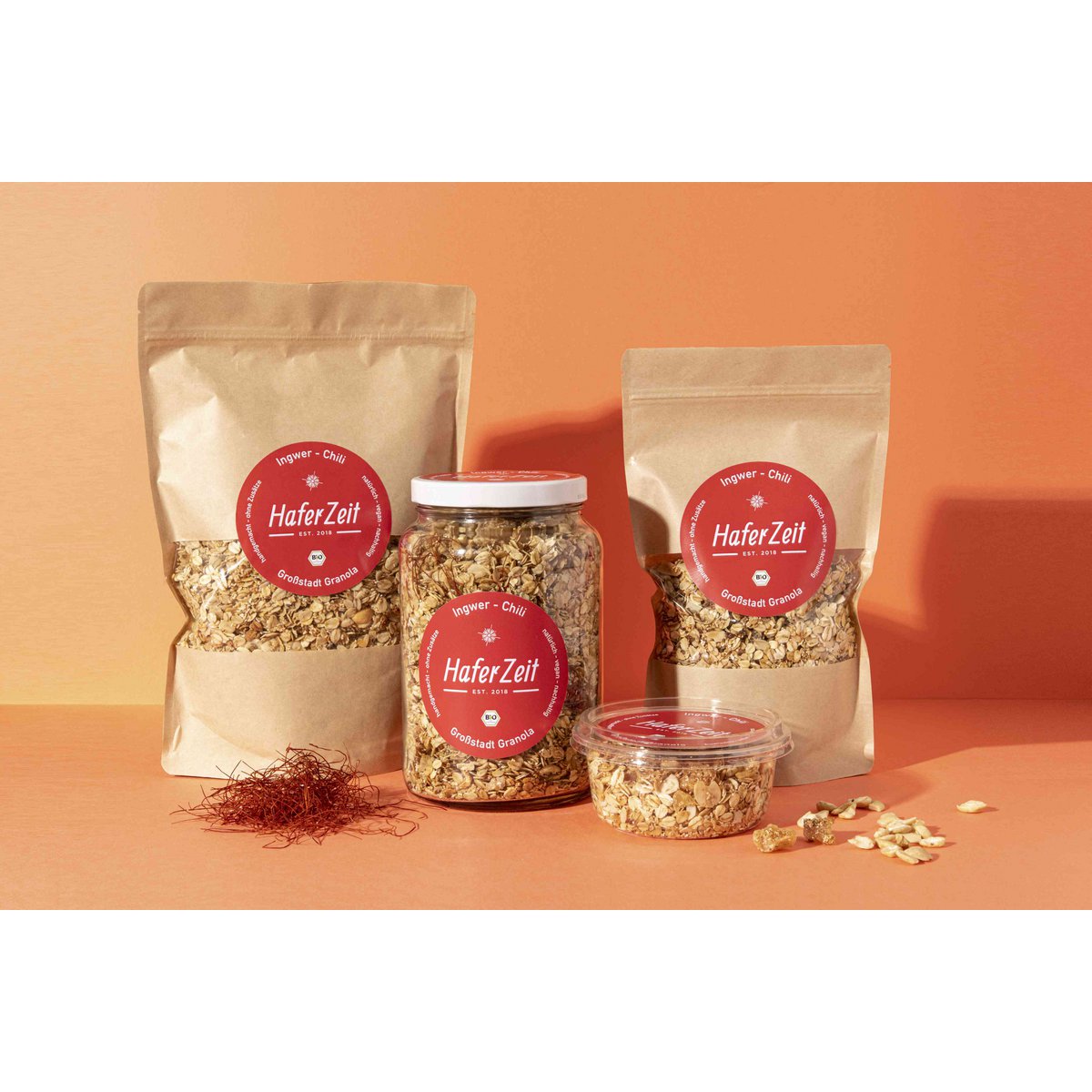 Bio-Granola Jengibre-Chili