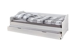 Bed for mattresses 90x200 cm with 1 drawer