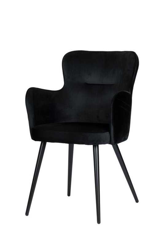 Poltroncina nera (set di 2)