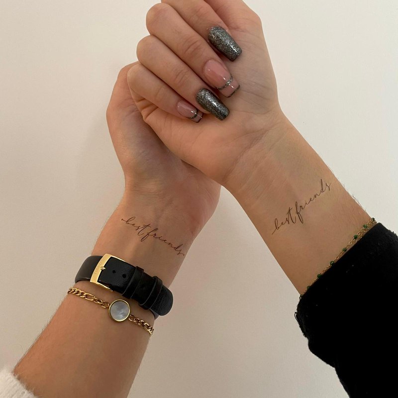 Midlertidig tatovering: Bedstevenner
