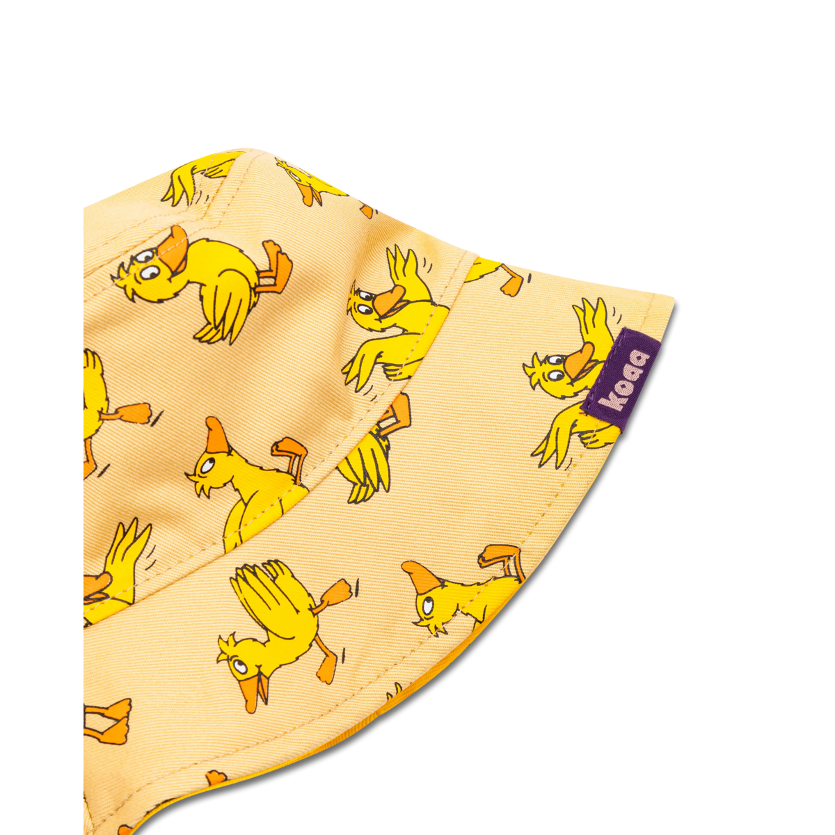 koaa – Die Ente "All Over" – Bucket Hat beige