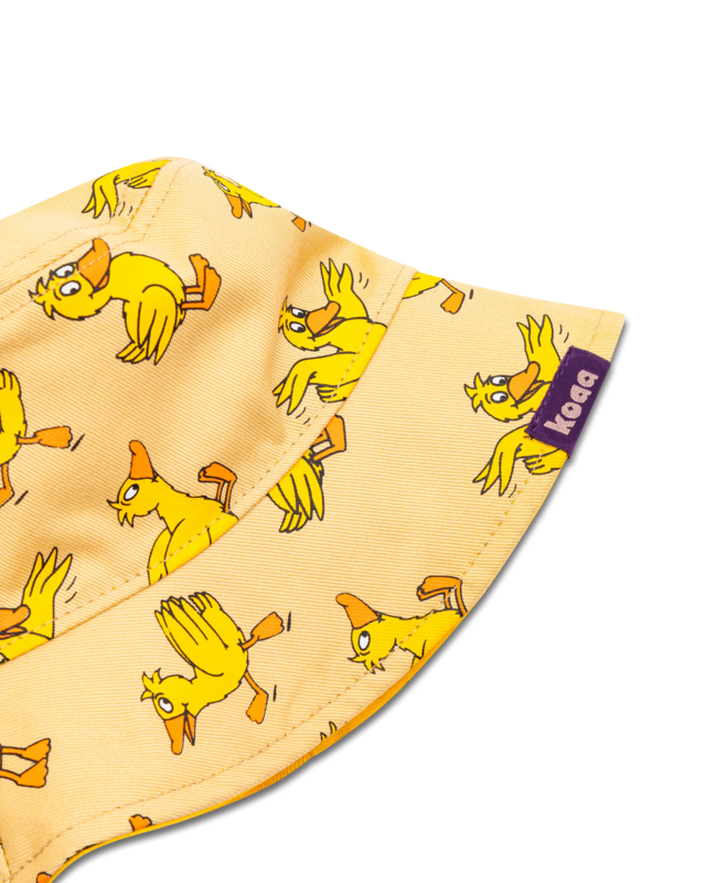 koaa – Die Ente "All Over" – Bucket Hat beige