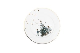 Winter Stars, Plate with Christmas Tree, 21 cm