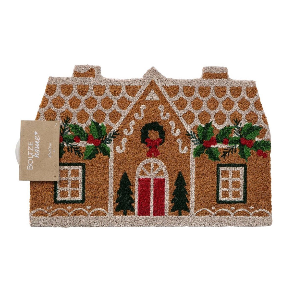 Boltze Home Deurmat peperkoekhuis 60x40