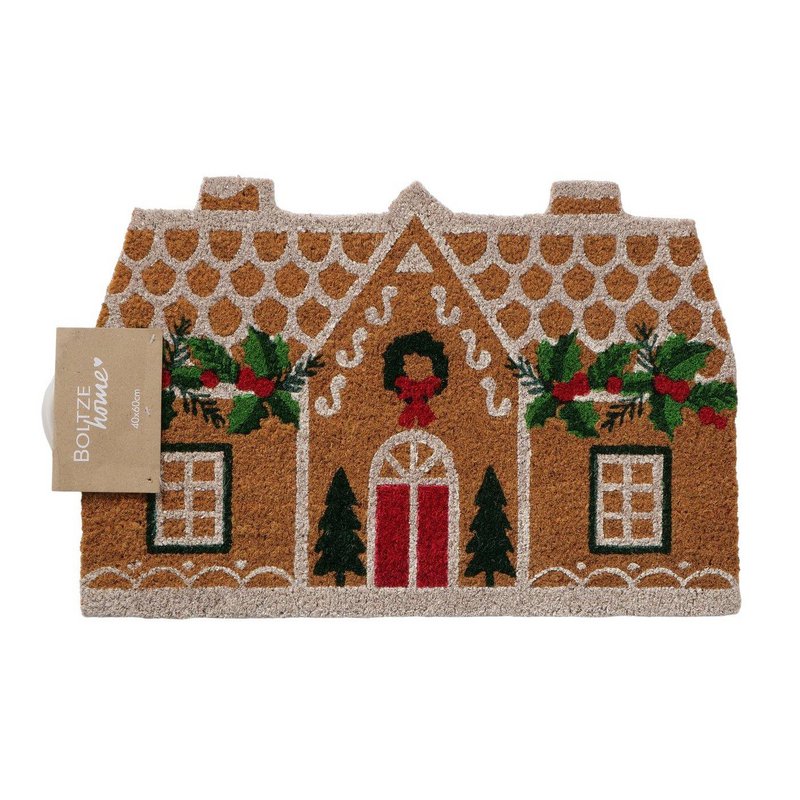Boltze Home Deurmat peperkoekhuis 60x40