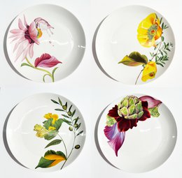 Meraviglie Botaniche - Set di 4 piatti piani