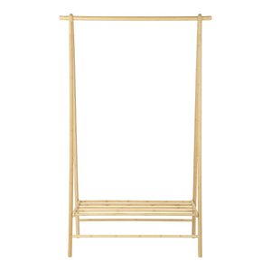Manaus Clothes Rack - Natural, Bamboo, 104x46x164 cm