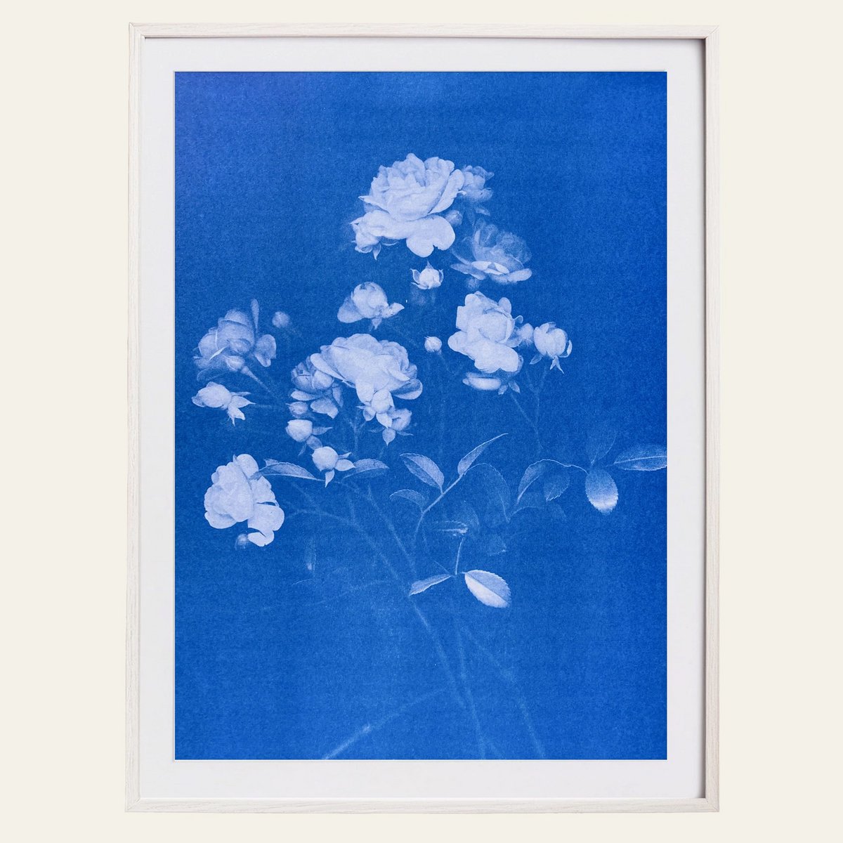Risography - Artprint poster - Rose - Din A3