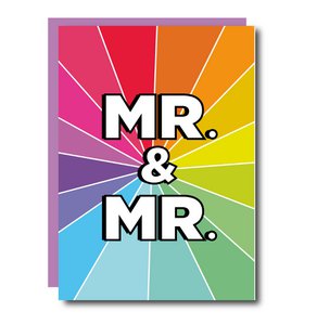 Mr & Mr Card