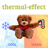 Heat cushion, the natural hot water bottle as a warm cuddly toy, large bear with organic millet filling and health herbs