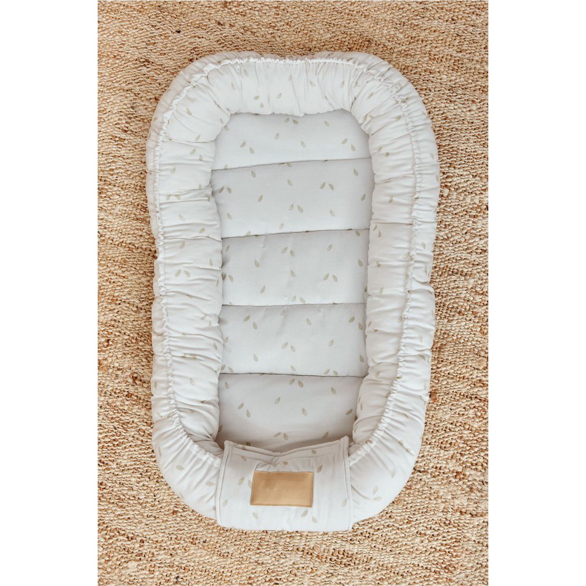 Nido per bambini OLIVIER - 100% cotone - bianco