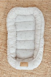 OLIVIER children's nest - 100% cotton - white