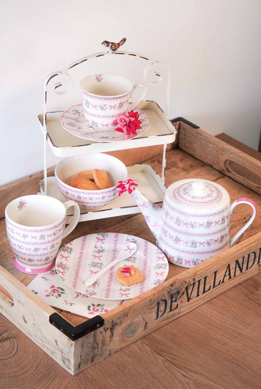 Porcelain bowl Ribbon 400 ml Isabelle Rose