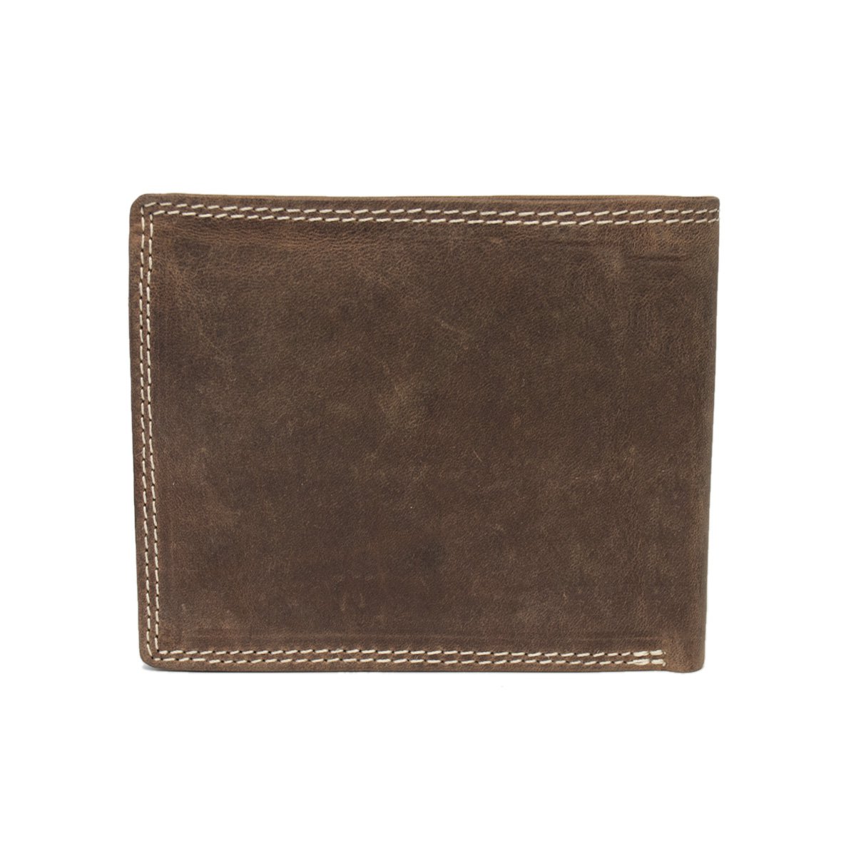 Men's Wallet buffalo leather - Compact Model - RFID