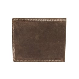 Herrenbrieftasche aus Büffelleder – Kompaktmodell – RFID