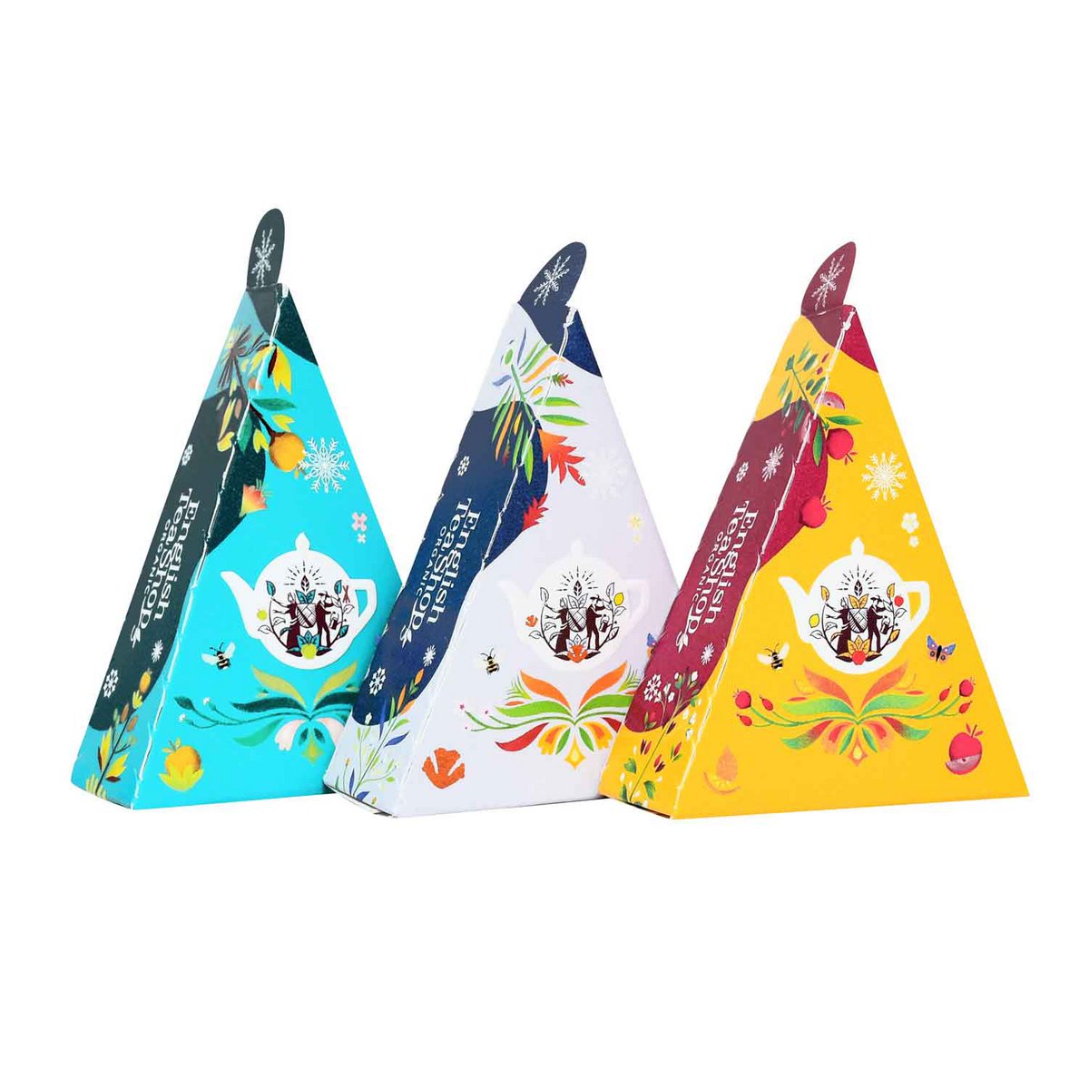 ETS - Teegeschenk "Winter Wellness", BIO, 12 Pyramidenbeutel