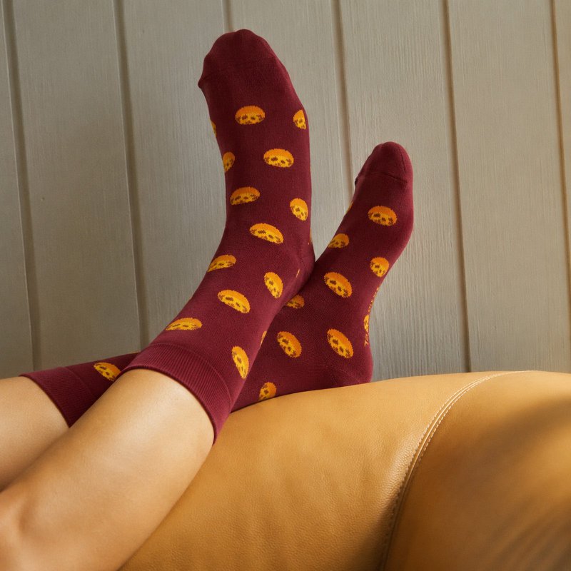 Nata Bordeaux Socks