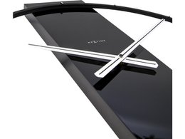 Wall clock NeXtime Carl 50.8 x 58.2 cm black