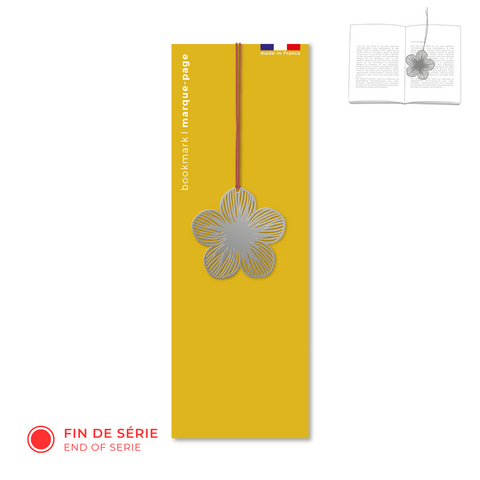 Bloem metalen bladwijzer