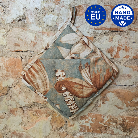 Handcrafted Pot Holder with Pocket | Terra Flora