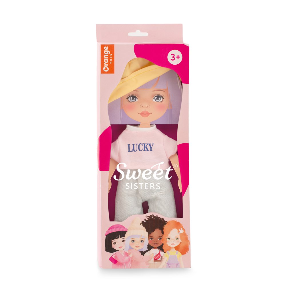 Soft toy, Sweet Sisters - Clothing set: Wide Jeans (35cm)