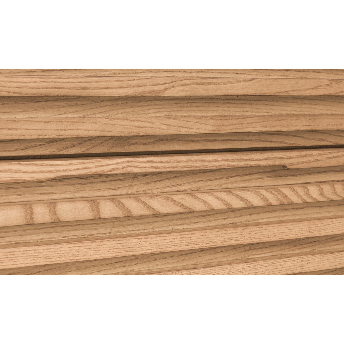 Cómoda de madera de fresno con cinco cajones Tanner en lino