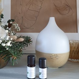 Close 2 Nature 2.0 also night light - Geurwolkje® Diffuser - Light wood - 200 ml - Recommended retail price €44.95