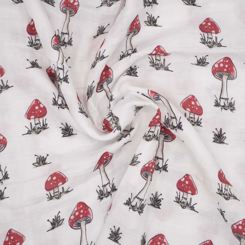 Muslindug økologisk bomuld 120x120cm • Paddehat