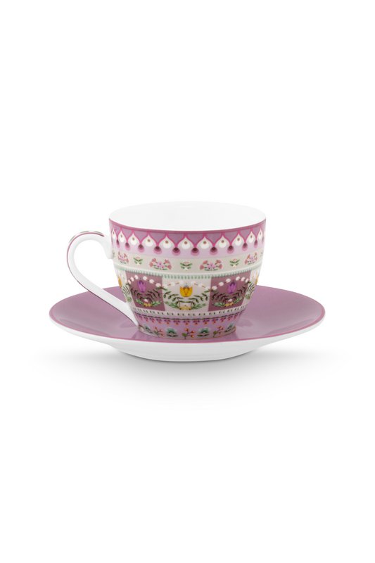 Set/2 Espresso Cups and Saucers Lily&Lotus 120ml