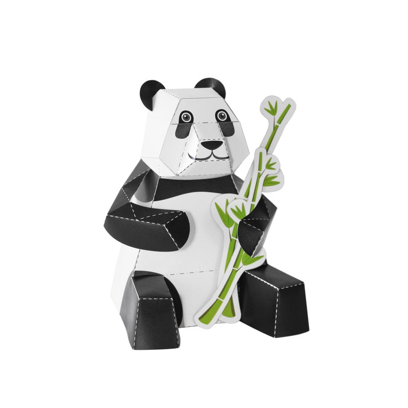 Panda Paper Toy