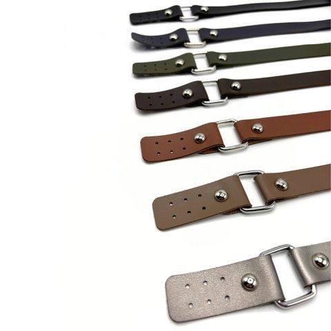 Langer Taschenriemen aus PU-Leder (80 cm) (2 Stück)