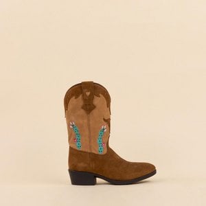 Moonrise Bree kids cowboy boots cactus