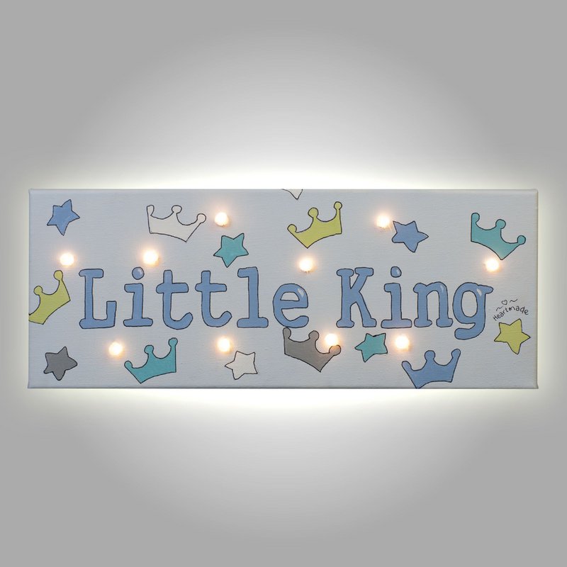 Toile Lumineuse Led Petit Roi