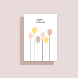 Eco Greeting Card — Birthday Celebration