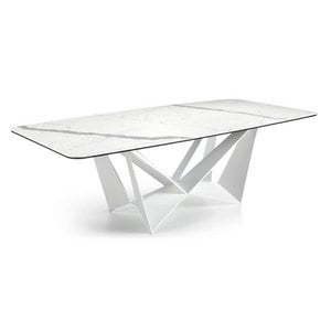 Calacatta porseleinen eettafel