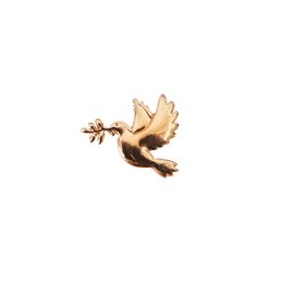 Pin Dove of Peace guld
