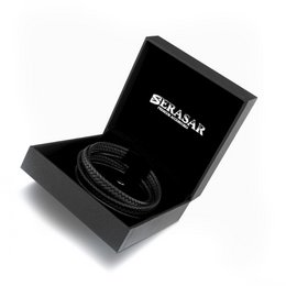 Leather bracelet "Wrap"