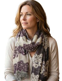 Sunsa dames sjaals, winter sjaalhals gemaakt van katoen en viscose, damesjaals voor herfst/winter, multifunctionele doek als een sjaal/sjaal of stal/schouderdoek