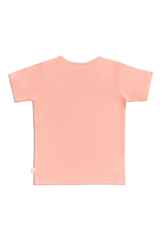 2010 VR | Kinder Basic Kurzarmshirt - Altrosa