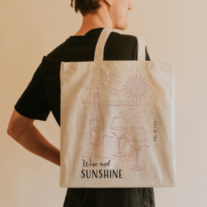 TOTebag - Wein und Sonnenschein