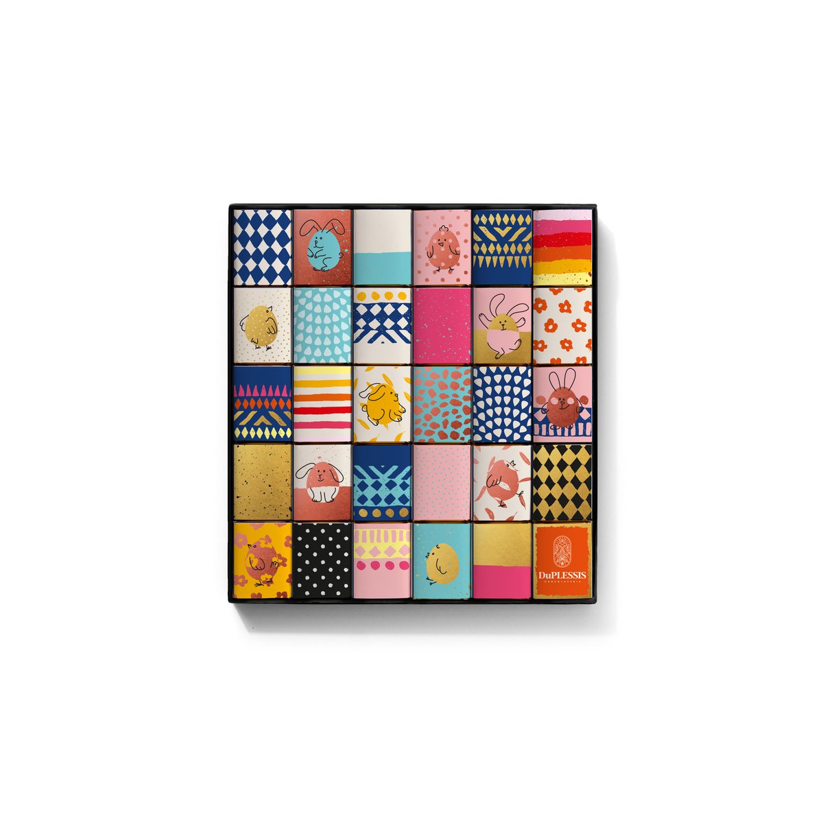 Coffret "Pâques adultes" - Chocolat Noir 72% ou au Lait 35%