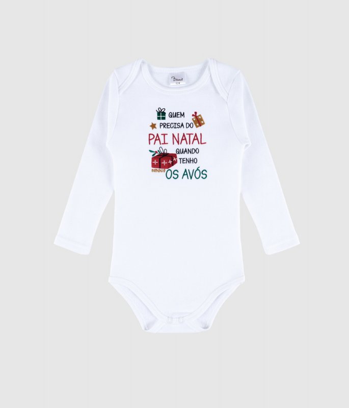Christmas Grandparents Baby Bodysuit