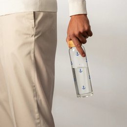 Glass drinking bottle - “Nordic by nature” 0.6l by BELAMY