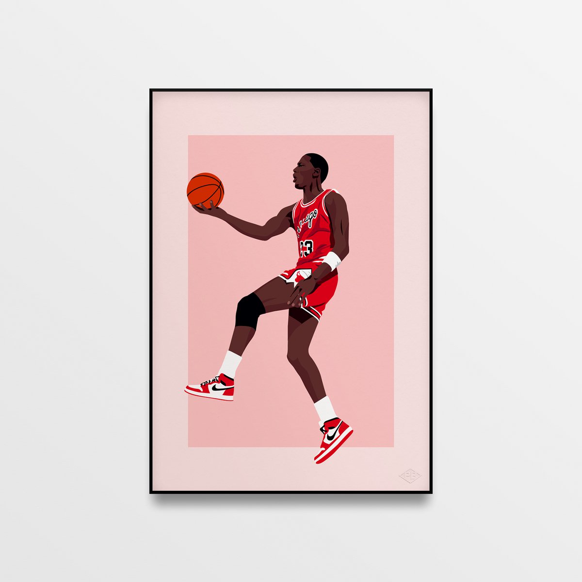 Poster "Michael Jordan" - A4 & 30x40cm - Art print