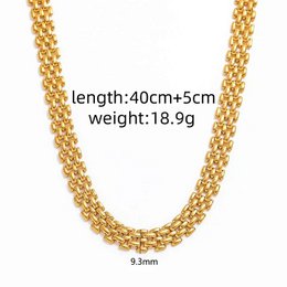 Oliveira – Gold-Silber-Mesh-Choker-Halskette