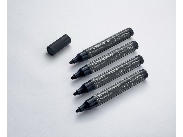 Whiteboardstift Sigel 4x noir