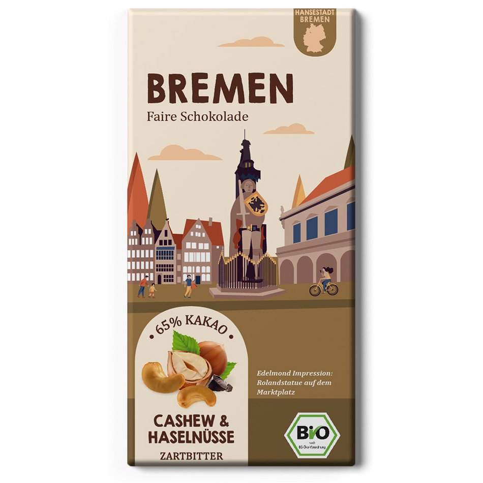 Bremen city chocolate, organic