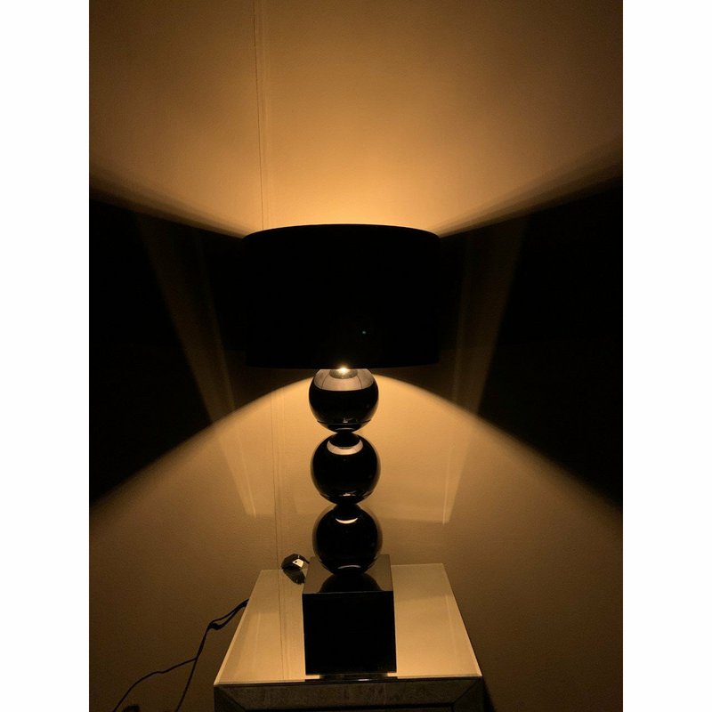 Lampada a globo Block base Antracite